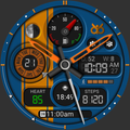 DB044 Hybrid Watch Face