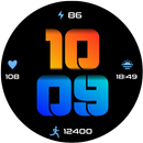 Digital Gradient 1 For Wear OS APK