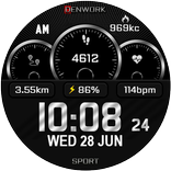 Minimalistic Sport Watchface
