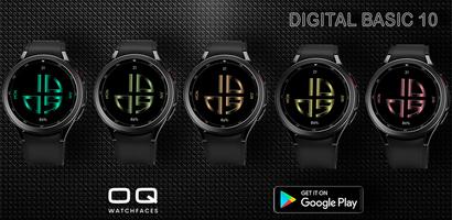 Digital Basic 10 Wear OS 4+ اسکرین شاٹ 3