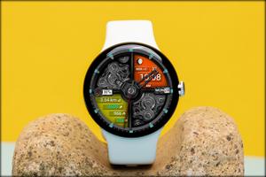 Hybrid DONG URX135 Watch face تصوير الشاشة 3