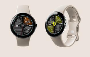 Hybrid DONG URX135 Watch face تصوير الشاشة 2