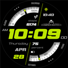 DM001 Digital Watch Face أيقونة