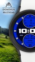 DM018 Elegant Watch Face الملصق