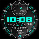 DM019 Sleek Modern Watch Face APK
