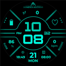 DM027 High-tech Digital Face APK