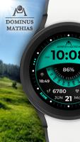 DM029 Futuristic Watch Face تصوير الشاشة 2
