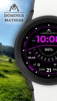 DM030 Stylish Watch Face الملصق