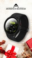 DM030 Stylish Watch Face تصوير الشاشة 1
