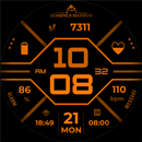 DM031 Cool Digital Watchface APK