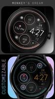 Dream 122 digital watch face plakat