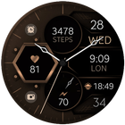 Dream 129 Bronze watch face icône