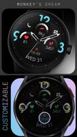 Dream 86 analog watch face plakat