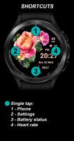 EY01 Flowers Watch Face 스크린샷 3
