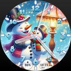 FLW124 Musical Art Snowman آئیکن