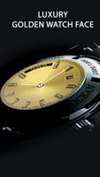 Luxury Golden Watch Face Affiche