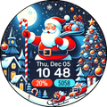 Holiday Santa Watch Face
