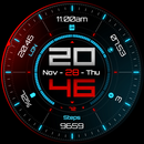 Holo Nexus digital watch face APK