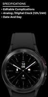 Interinight - watch face ảnh chụp màn hình 3