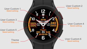 IWF ClassicMaster II watchface screenshot 1