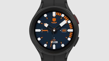 IWF AllNew Diver II watchface captura de pantalla 2