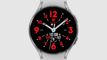 IWF Flat 3 in 1 watch face captura de pantalla 2