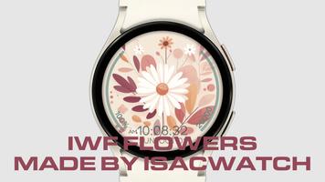 IWF FLOWERS watch face पोस्टर