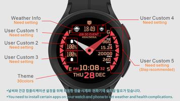 IWF Hybrid Master II watchface screenshot 1