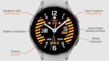 IWF Modern Pro IIII watch face captura de pantalla 1