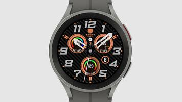 IWF Shift Pro watch face captura de pantalla 3