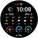 IV2 Digital Watch Face APK