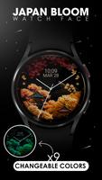 Japan Bloom Watch Face اسکرین شاٹ 1