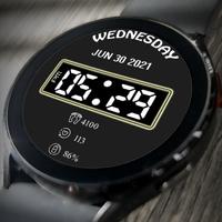 Digital Watch Face Key 002 海报