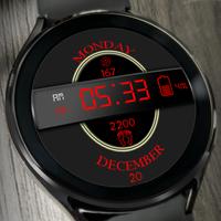 Digital Watch Face Key 003 Ekran Görüntüsü 1