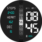 Digital Watch Face Key 006 simgesi
