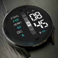 Digital Watch Face Key 006 Ekran Görüntüsü 1
