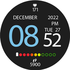 Digital Watch Face Key 009 ikona