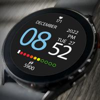 Digital Watch Face Key 009 plakat