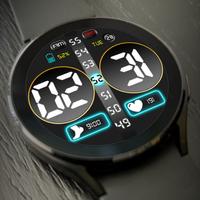 1 Schermata Digital Watch Face Key 011