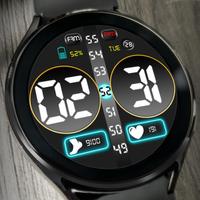 2 Schermata Digital Watch Face Key 011
