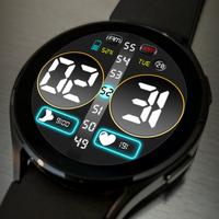 3 Schermata Digital Watch Face Key 011
