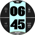 Digital Watch Face Key 012 图标