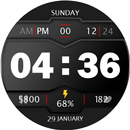 Digital Watch Face Key 017 APK