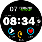 Key019 Digital Watch Face simgesi