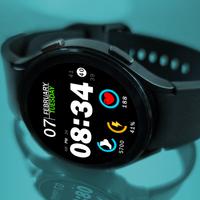 Key019 Digital Watch Face Ekran Görüntüsü 1