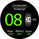 Key020 Digital Watch Face APK