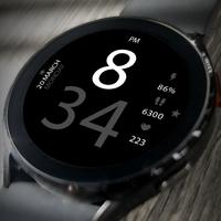 Key036 Digital Watch Face Cartaz