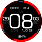 Key089 Digital Watch Face आइकन