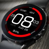 Key089 Digital Watch Face पोस्टर