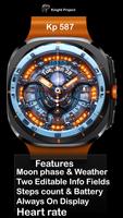 kp587 Watch Face تصوير الشاشة 1